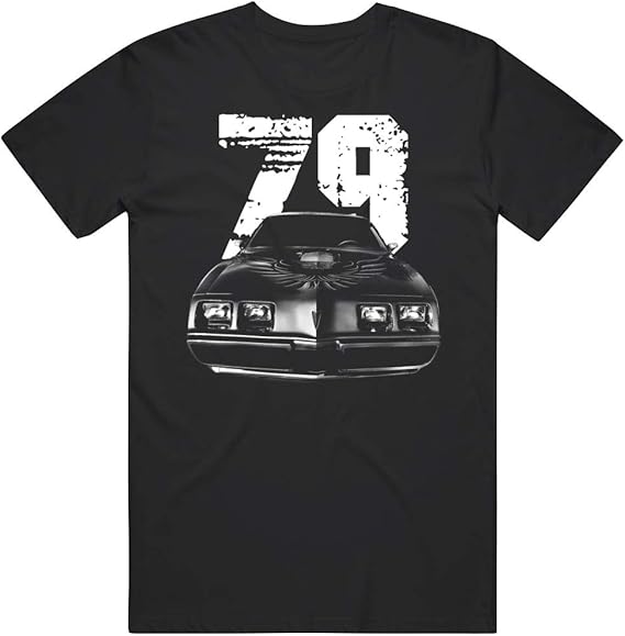 1979 Pontiac Firebird Trans Am Front Grill View with Year T Shirt