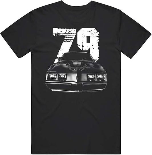 1979 Pontiac Firebird Trans Am Front Grill View with Year T Shirt
