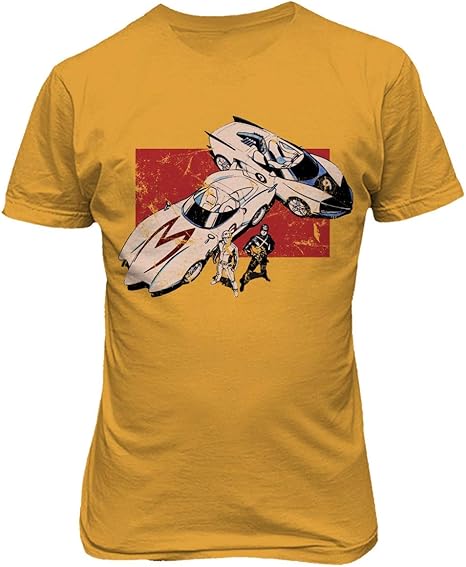RIVEBELLA New Graphic Shirt Anime Racer X Speed Manga Men's T-Shirt