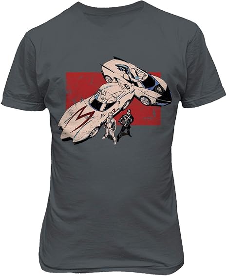 RIVEBELLA New Graphic Shirt Anime Racer X Speed Manga Men's T-Shirt